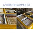 Grid box assembly process.