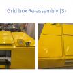 Grid box assembly process.